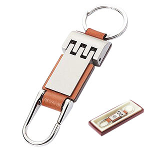 LLavero Metal-Cuero